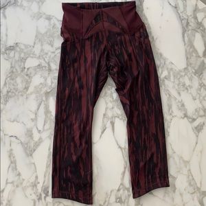 Lululemon patterned leggings